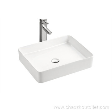 Ceramic thin edge ceramic art basin for bathroom